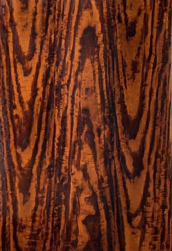 Smoked Tiger Wood 2440x1220 mm Silicon Natural Veneer - 3.7 mm