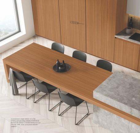 Swedish Oak Wood Laminate 8x4 ft Texture 0.95 mm - TC-01-9131 Brown