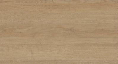 Brown wood grain laminate with textured finish and visible wood pattern and grain details in a horizontal orientation
