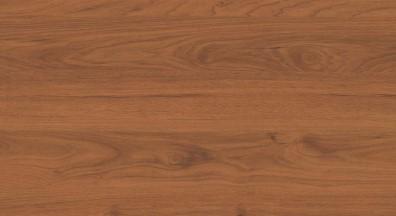 Brown wood grain laminate with textured finish and visible wood pattern and knots.