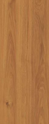 Brown wood grain laminate with textured finish and natural wood pattern and knots