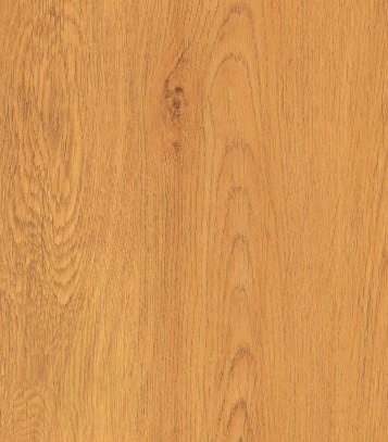 Brown wood grain laminate with textured finish and visible wood pattern and knots