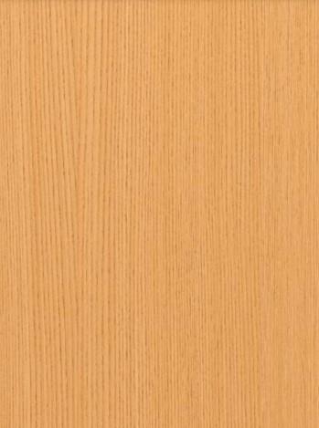 Brown wood grain laminate with textured finish and vertical wood pattern, showing detailed grain and texture.