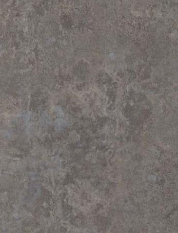 Grey textured laminate with mottled pattern and subtle sheen, resembling stone or wood surface with fine grain details.