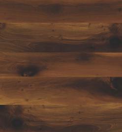 TR 9318 Knotty Walnut 8 ft x 4 ft Gloss Finish PVC Woodero Series Veneer - 1.5 mm