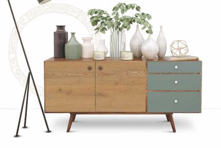 Natural Oak Wood Laminate 8x4 ft Texture 1 mm - TW 7114