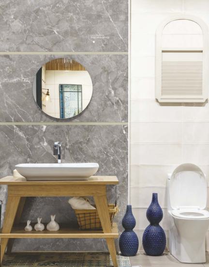 Marble & Stone Laminate 8x4 ft High Gloss 1.5 mm - Tuscana Beige