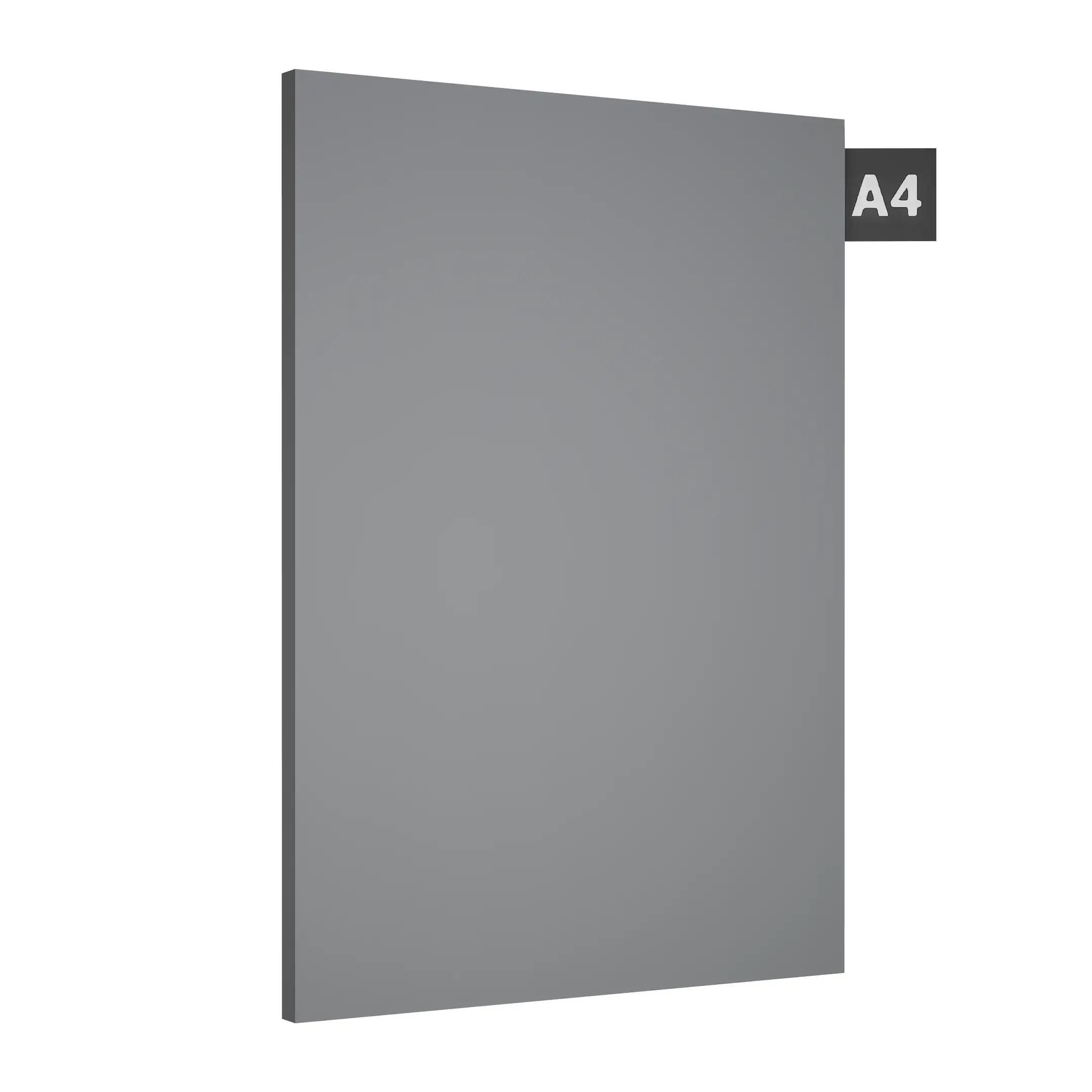 Shadow Grey Plain Laminate 8x4 ft High Gloss 0.8 mm - UG 6030