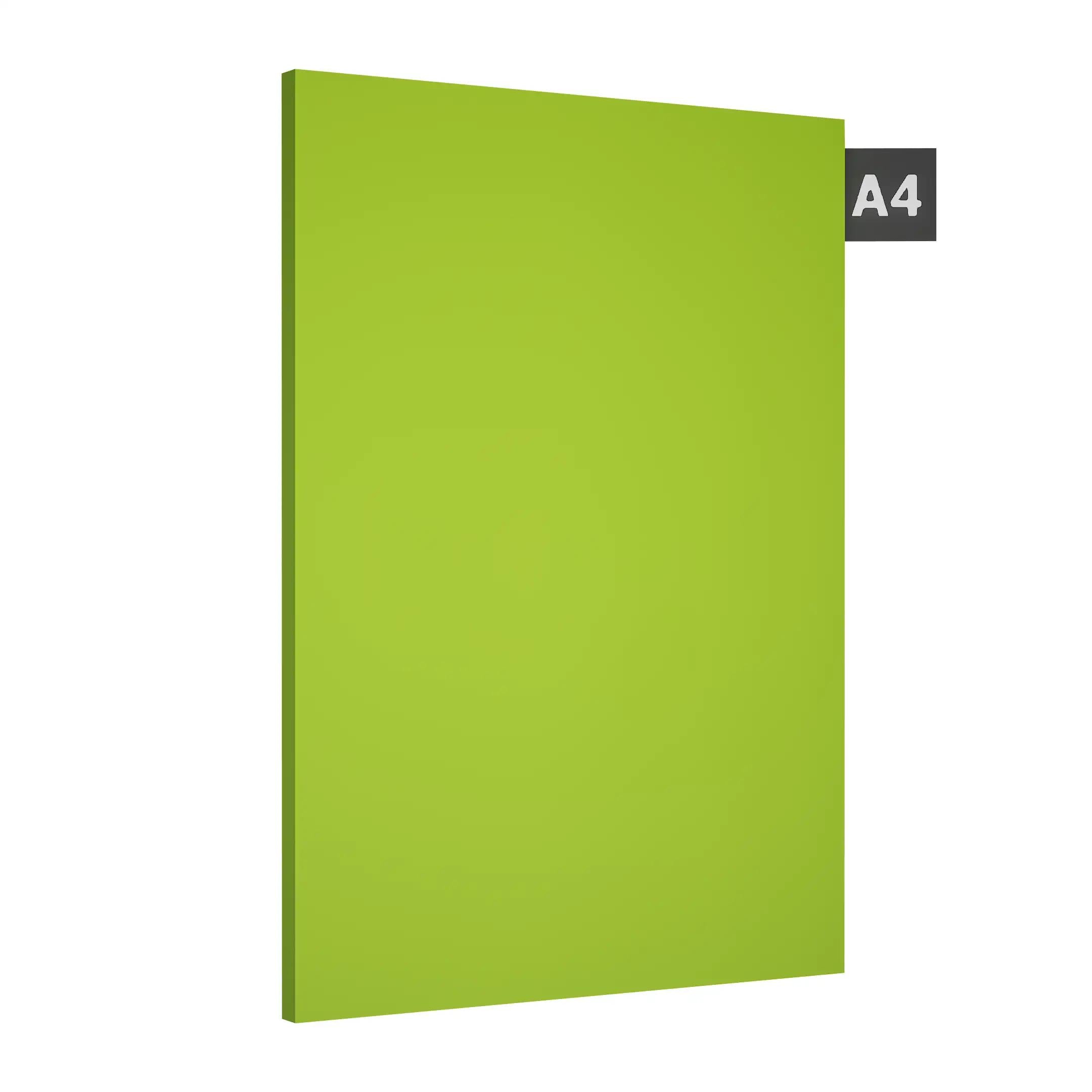Parrot Green Plain Laminate 8x4 ft High Gloss 0.8 mm - UG 6053