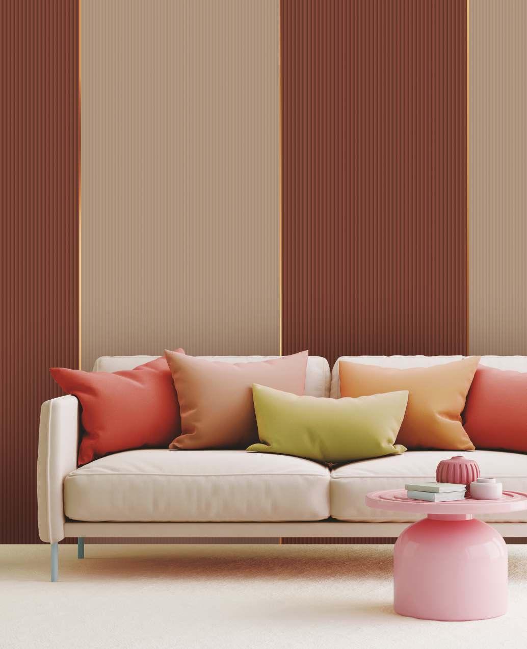 Luxurious Fluted Laminate 8x4 ft High Gloss .2 mm - UK 2006