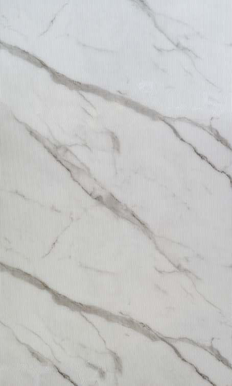 Luxurious Fluted Laminate 8x4 ft High Gloss 3 mm - UK 9001