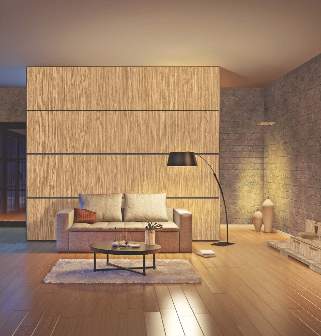 Advance Laminates Adamson Oak Light 8x4 ft Texture wood laminates Brown WA_5088