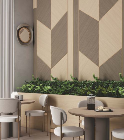 Rainy Oak Grey Wood Laminate 8x4 ft Texture 1 mm - ZZ 7075