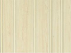 Brown textured louver panel with vertical stripes and wood grain pattern, designer finish visible on the surface.