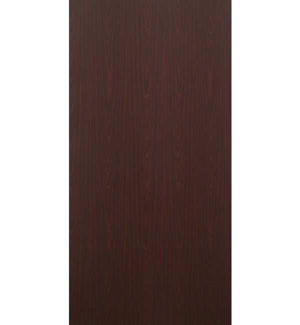 Brown wood grain decorative laminate with suede finish and wood texture visible in the image.
