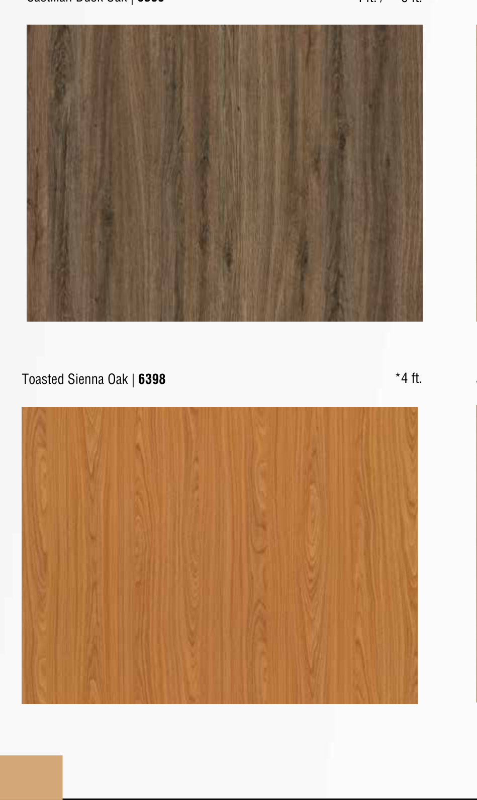 Estate Heritage Oak pre-laminated MDF board by Century Prowud