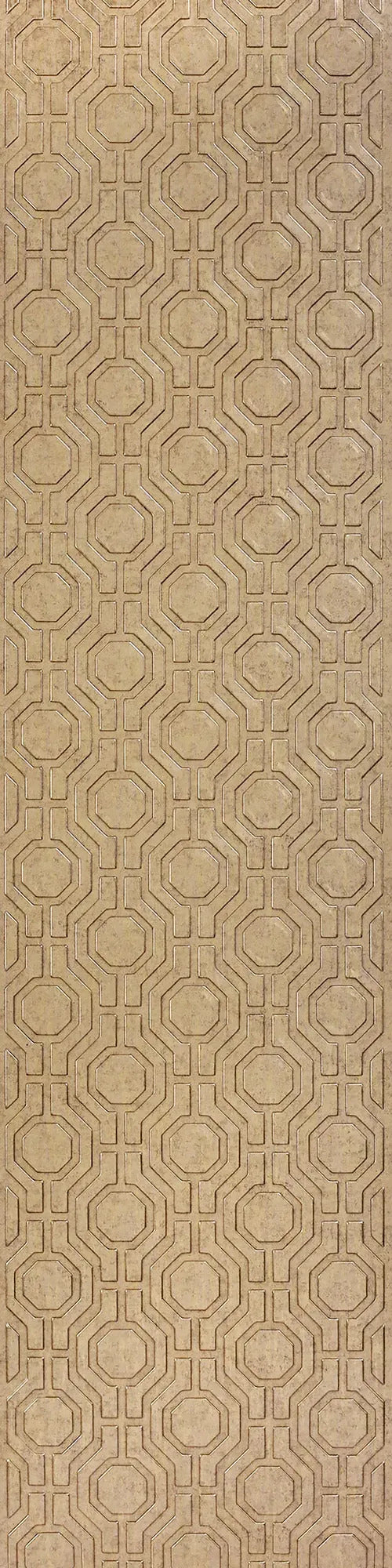 Stellar 65021 Beige Geometric Design Texture Wall Panel