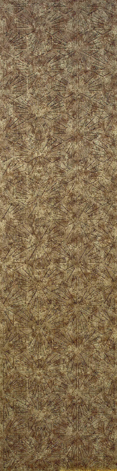 Stellar 65023 Beige Geometric Design Texture Wall Panel
