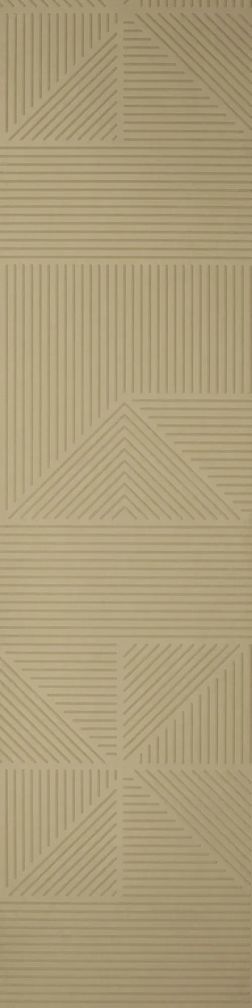 Stellar 65206 Beige Geometric Design Texture Wall Panel