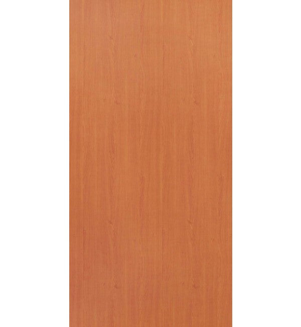 Brown wood grain laminate with suede finish and visible wood texture and grain pattern.