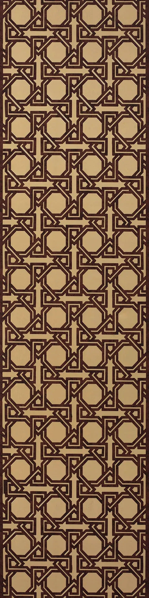 Stellar 65309 Beige Geometric Design Texture Wall Panel