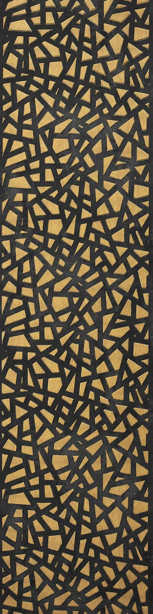 Stellar 65316 Gold Abstract Texture Wall Panel