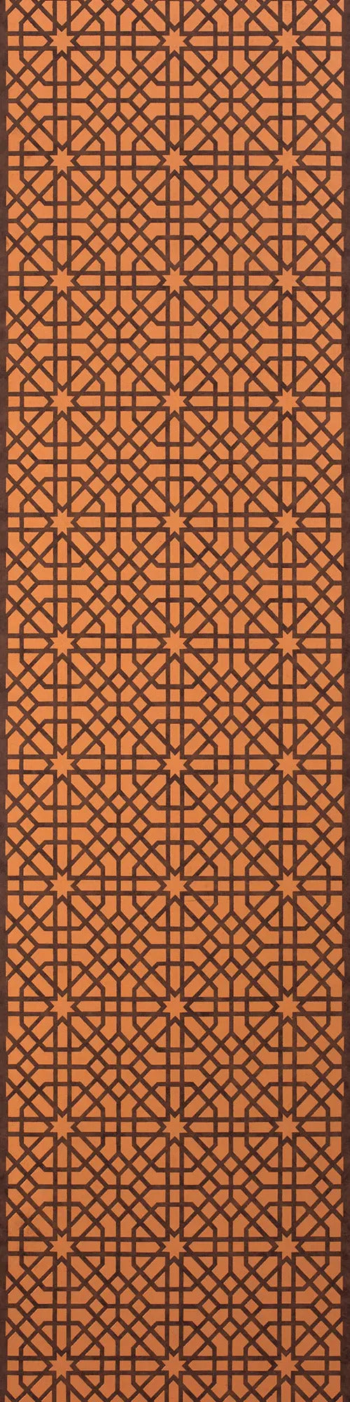 Stellar 65405 Orange Geometric Design Texture Wall Panel