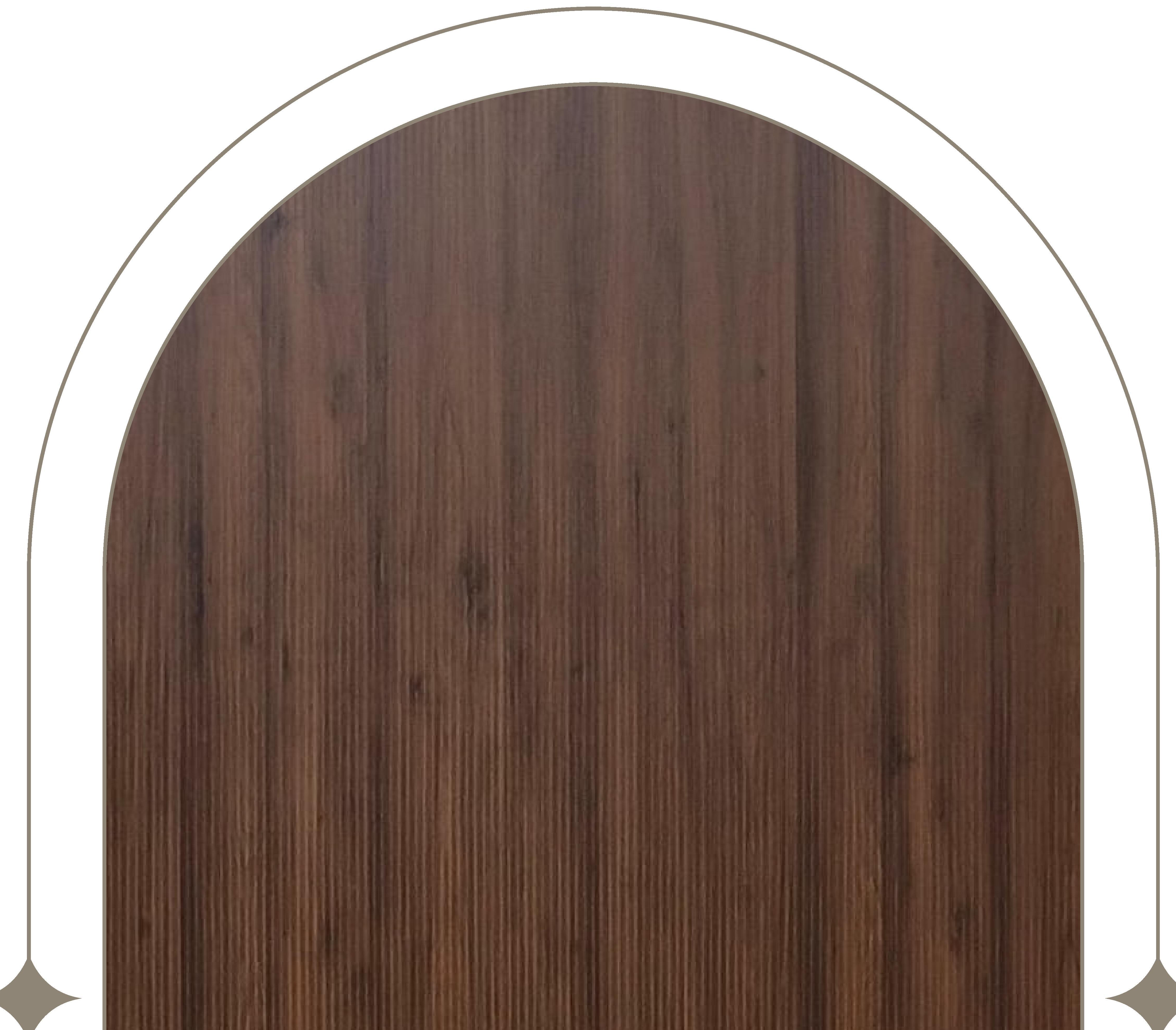 Brown wood laminate with vertical grain texture and matte finish.