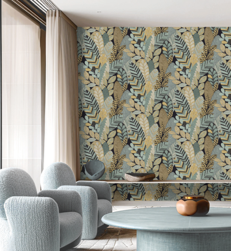 Hohenberger Pineapple wallpaper swatch