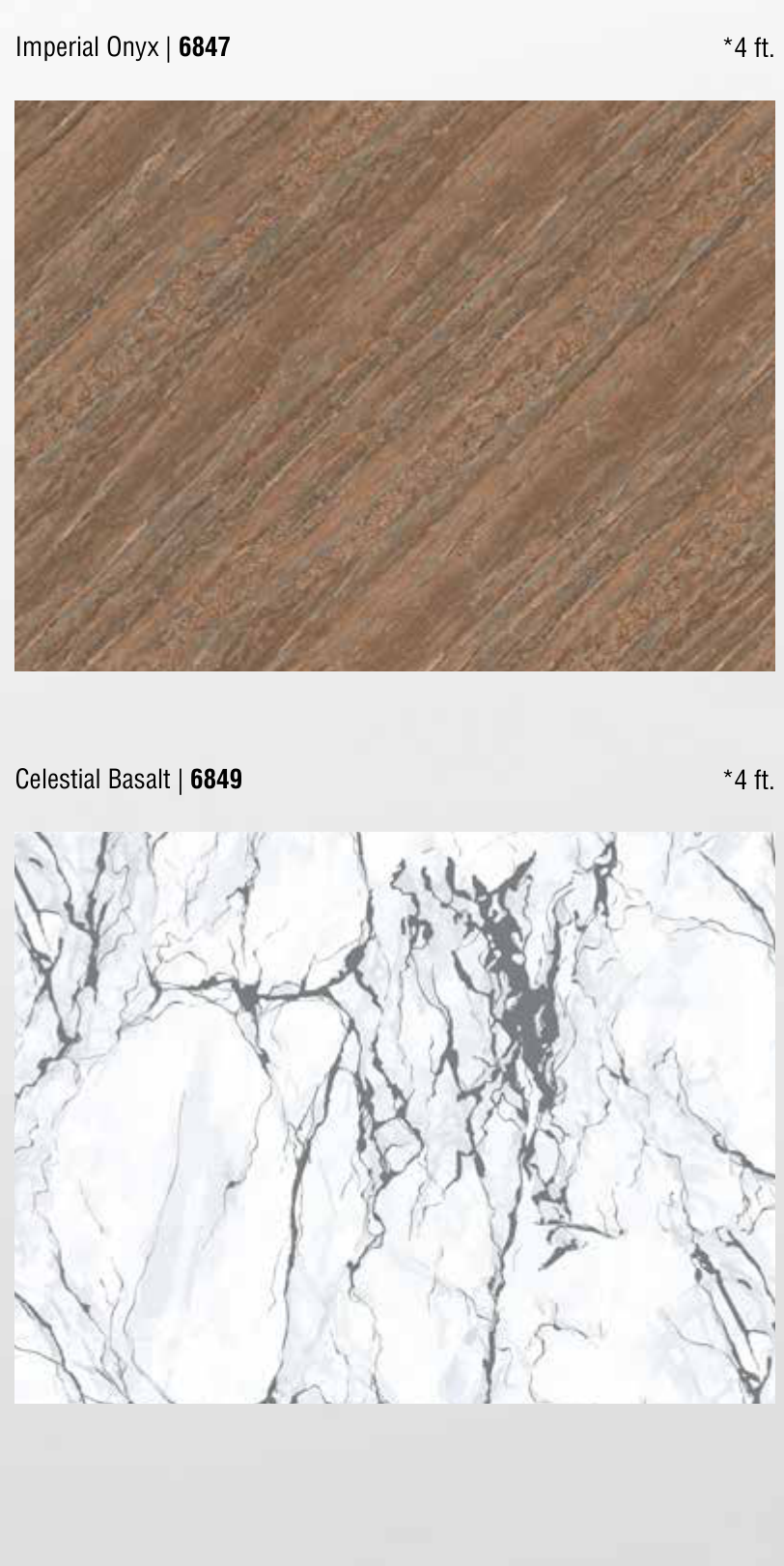 Imperial Onyx pre-laminated MDF board by Century Prowud