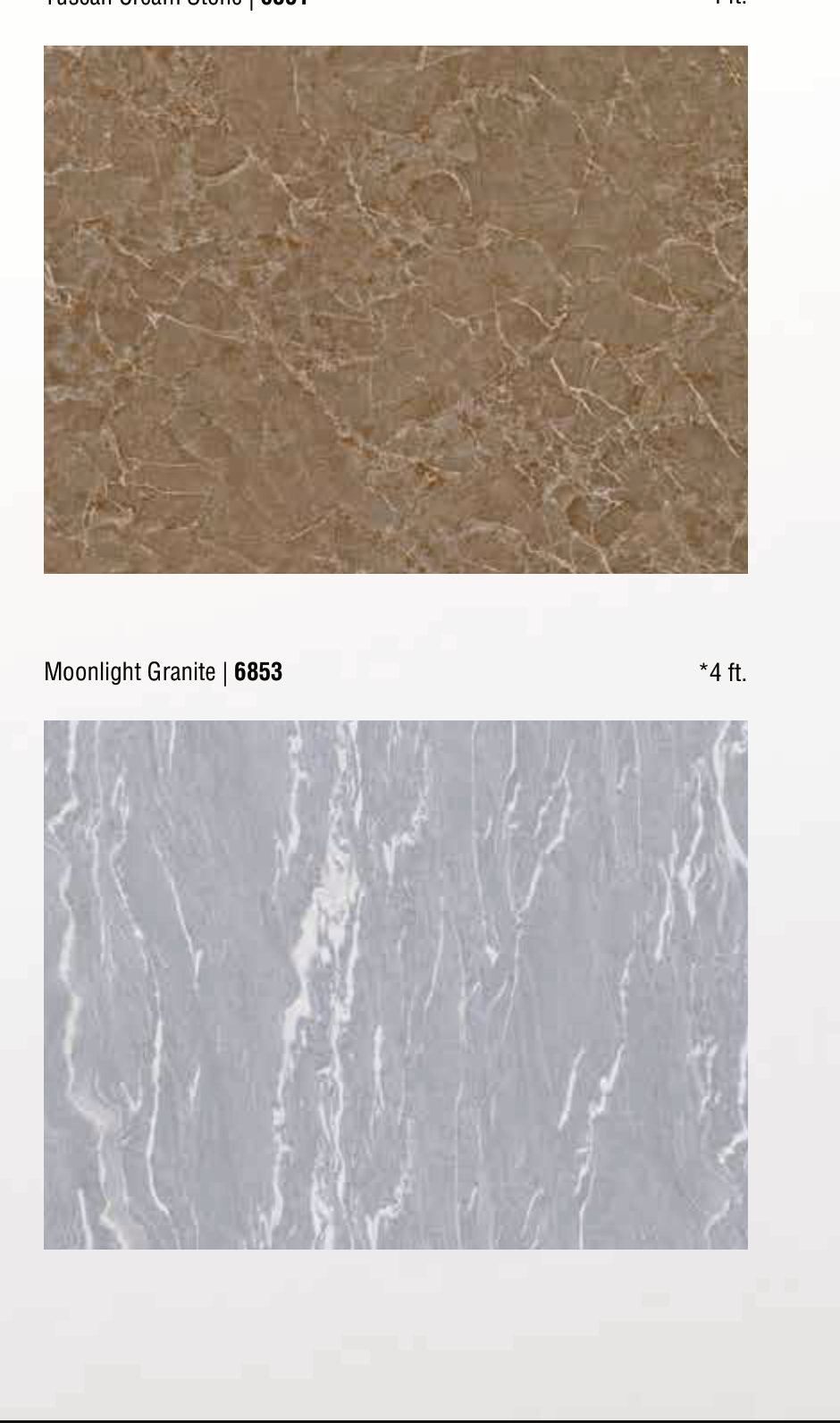 Tuscan Cream Stone pre-laminated MDF board by Century Prowud
