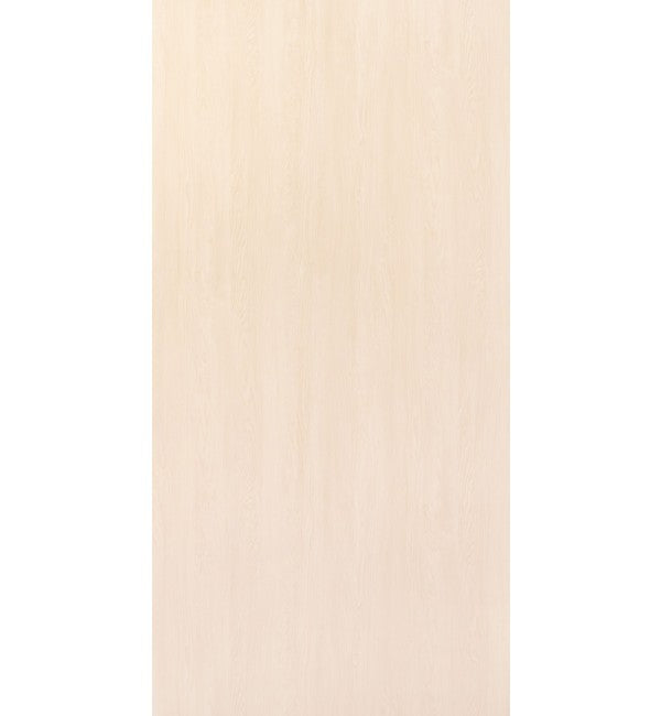 Beige wood grain decorative laminate with suede finish and subtle texture visible on the surface.