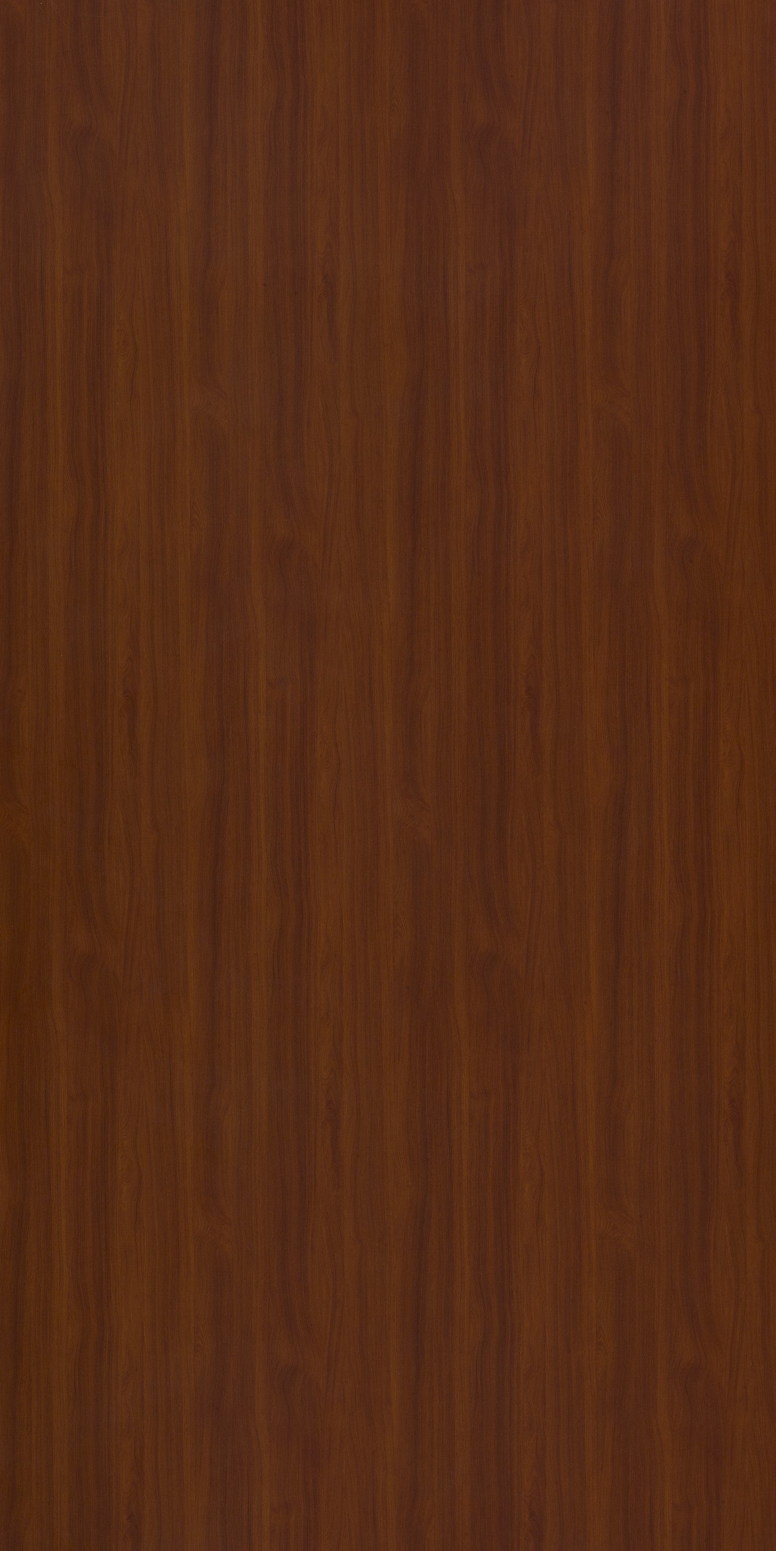 Brown wood grain laminate with suede finish and vertical wood pattern texture