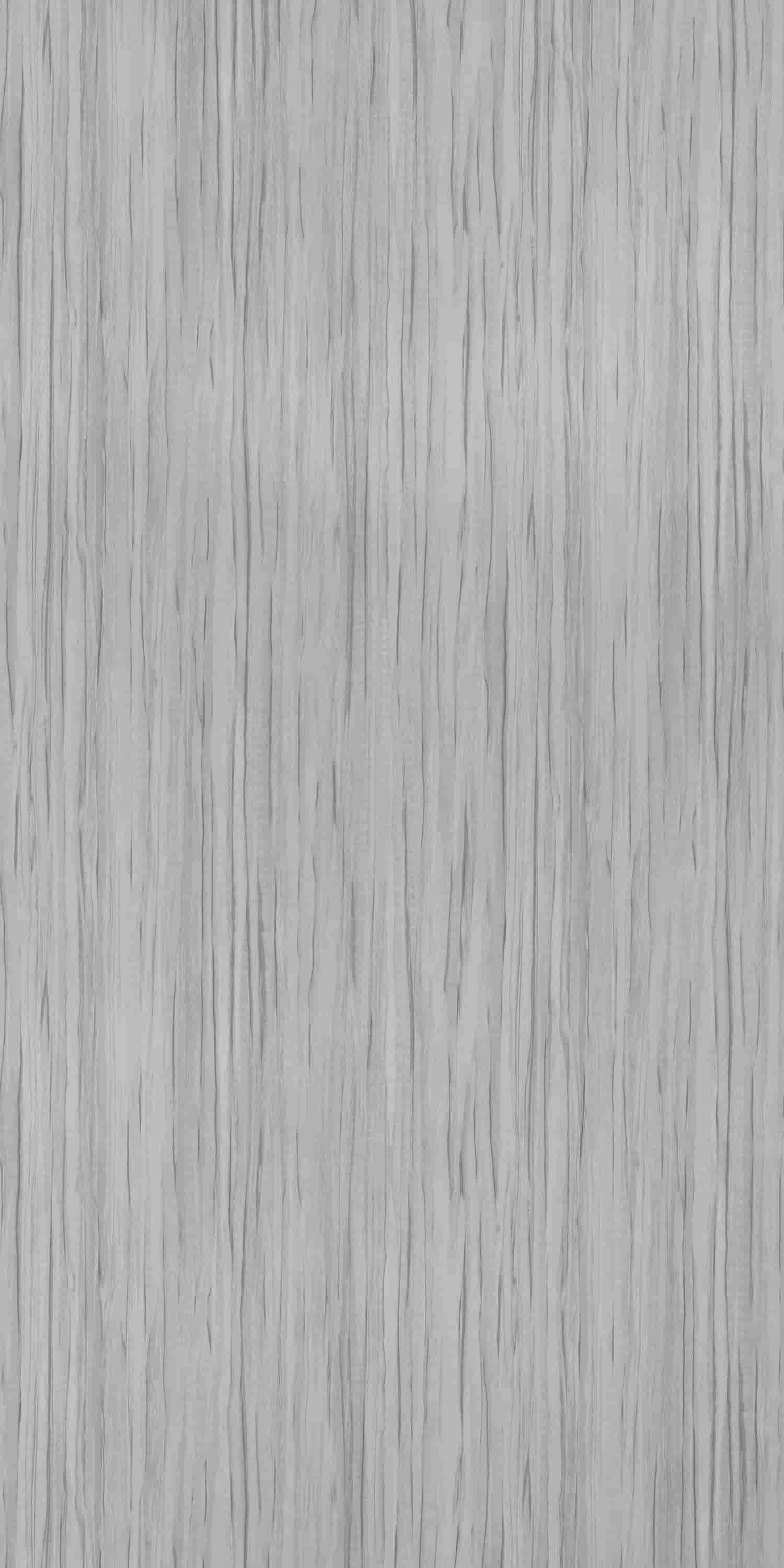 Grey wood grain laminate with suede finish and vertical wood pattern texture