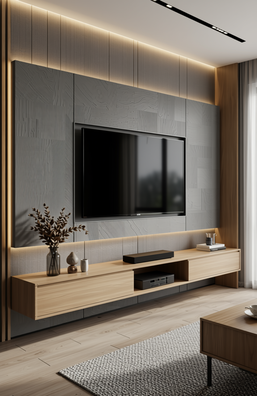 Grey laminate sheet with diagonal texture and subtle sheen, featuring a uniform pattern.