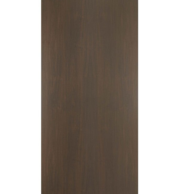Brown wood grain decorative laminate with satin finish and wood texture visible in the image