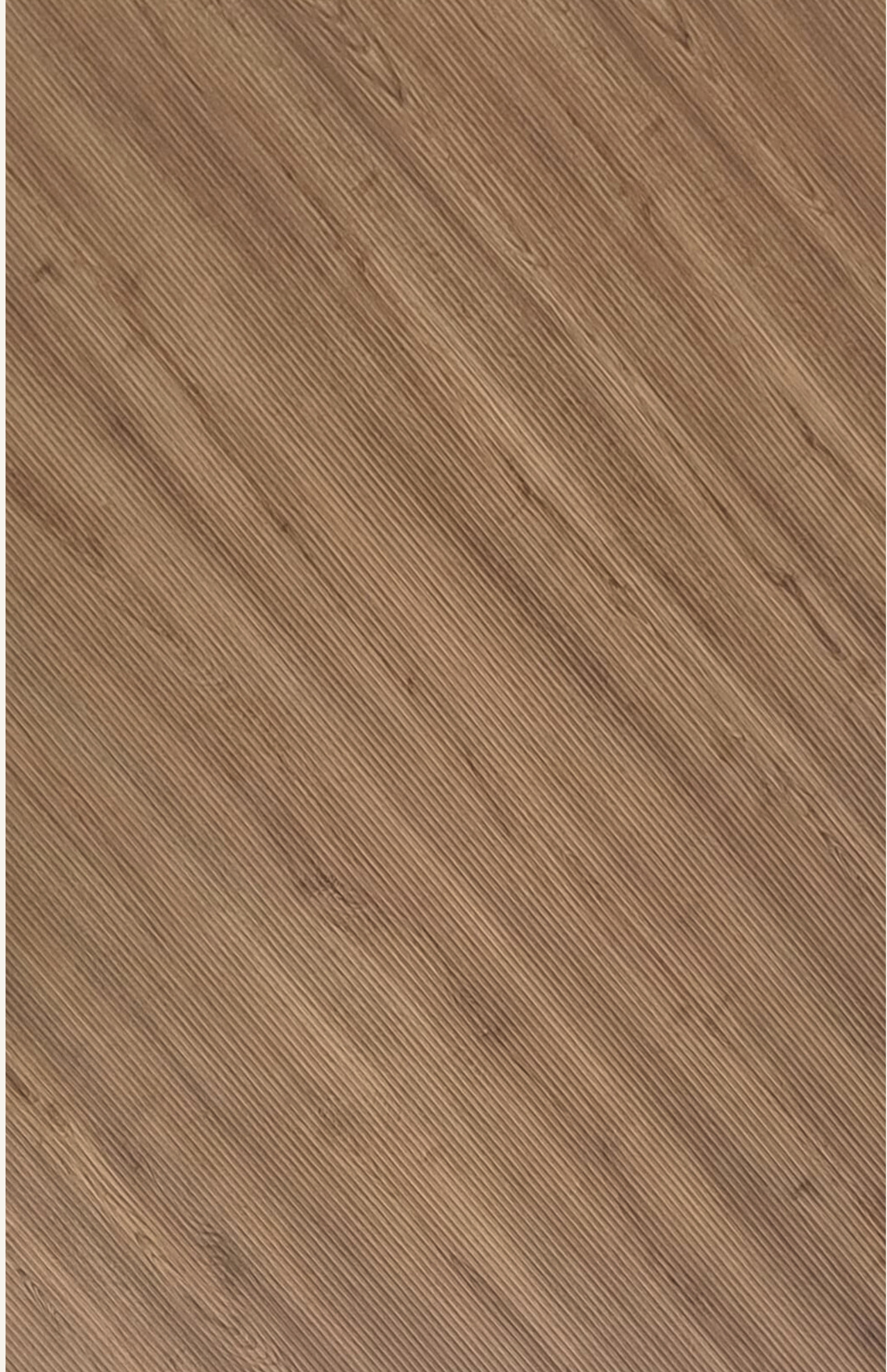Brown wood laminate with diagonal grain and textured finish.