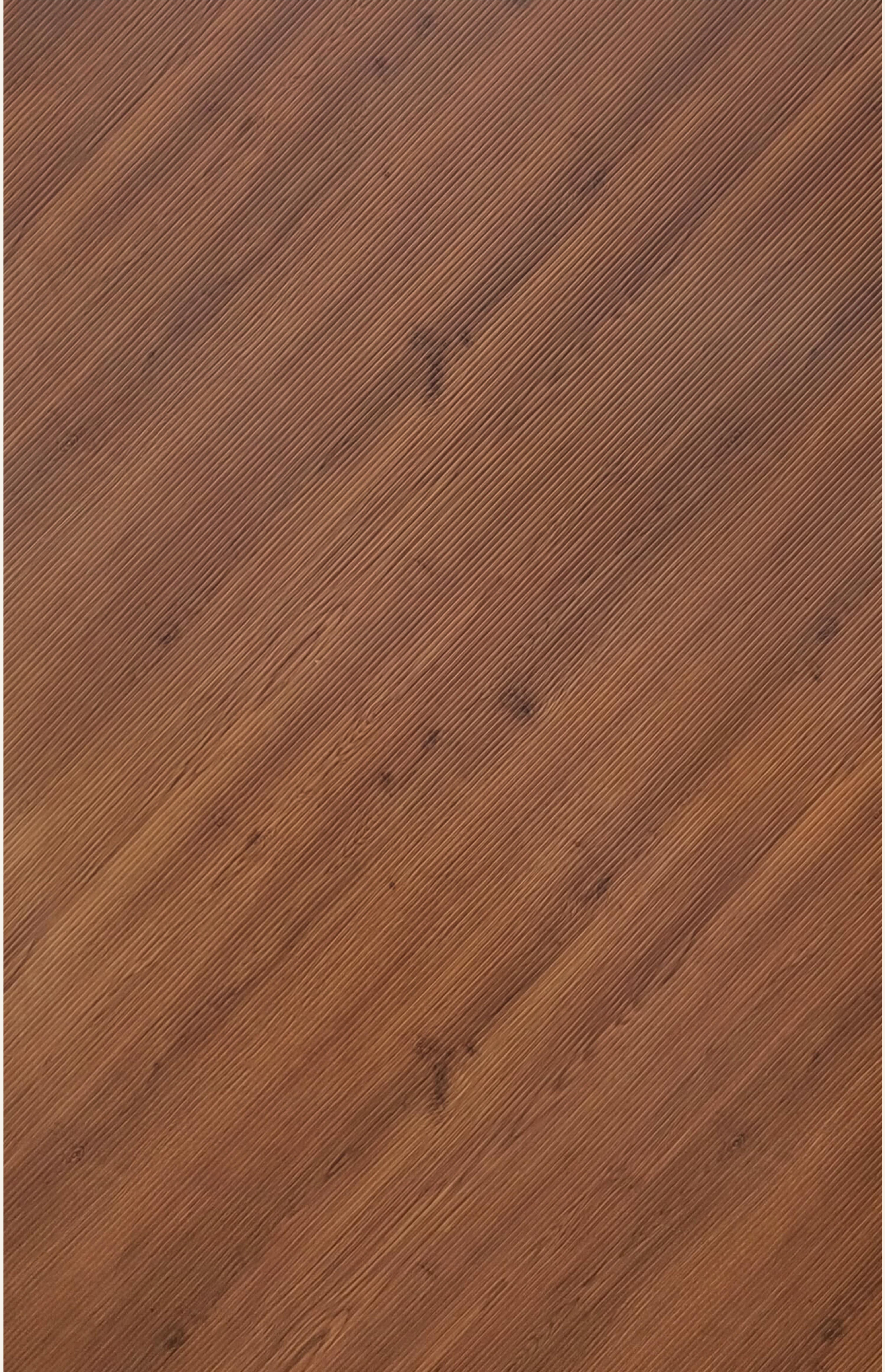 Brown laminate with diagonal wood grain texture and subtle sheen finish.