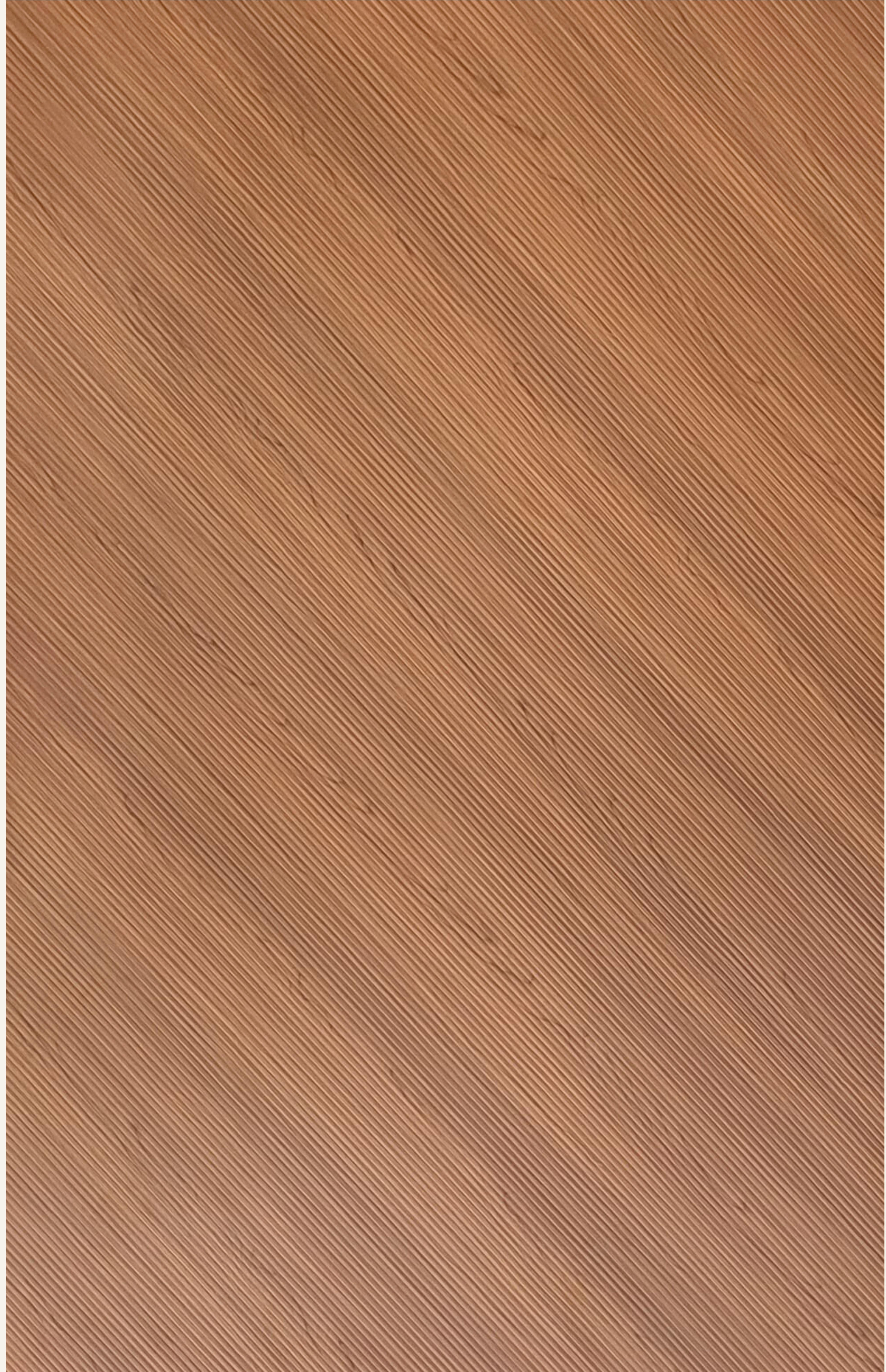 Brown laminate with diagonal wood grain texture and subtle sheen finish.