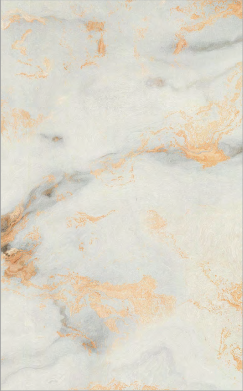 Golden Calcatta Marble pre-laminated MDF board by VIR MDF