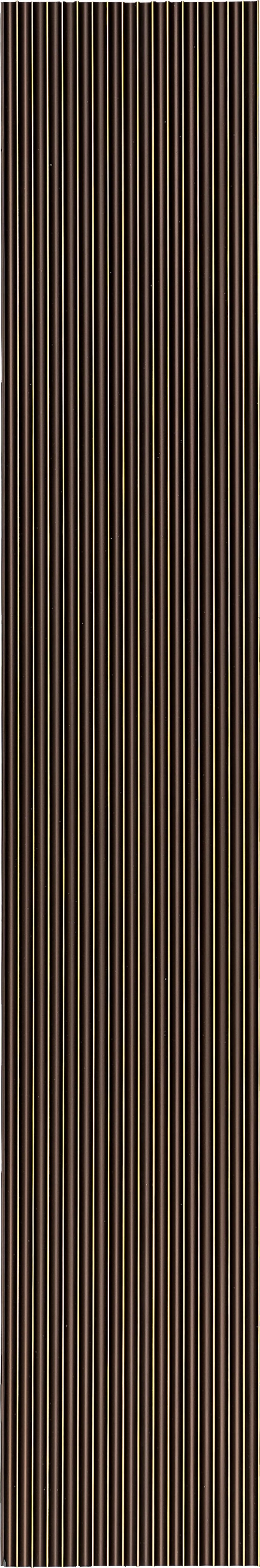 Chisel Rio 8110 Fluted louvers Wall Panel 9.5*0.54 ft Matte 1.5 mm - 8110