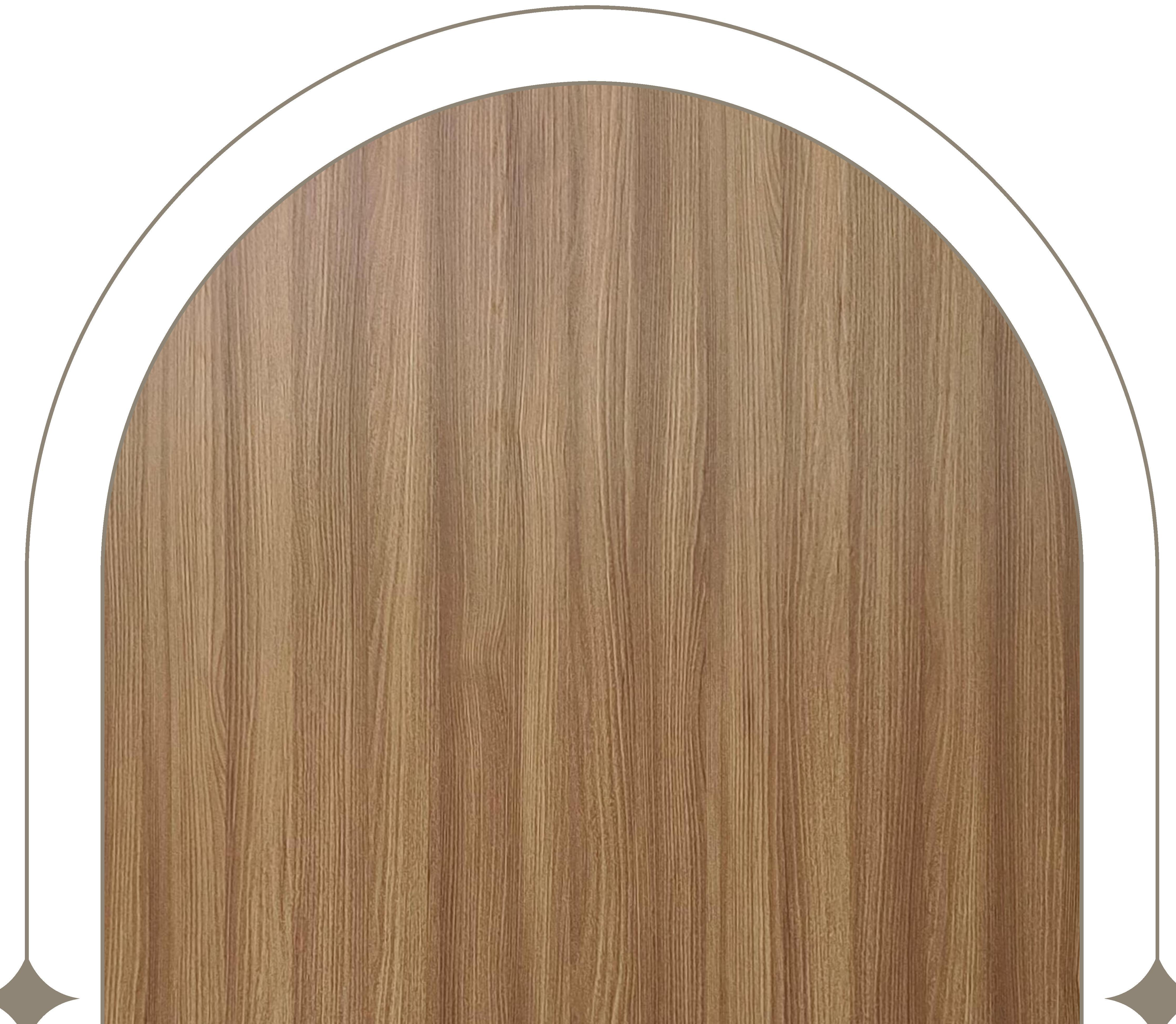 Brown wood laminate with vertical grain texture and matte finish.