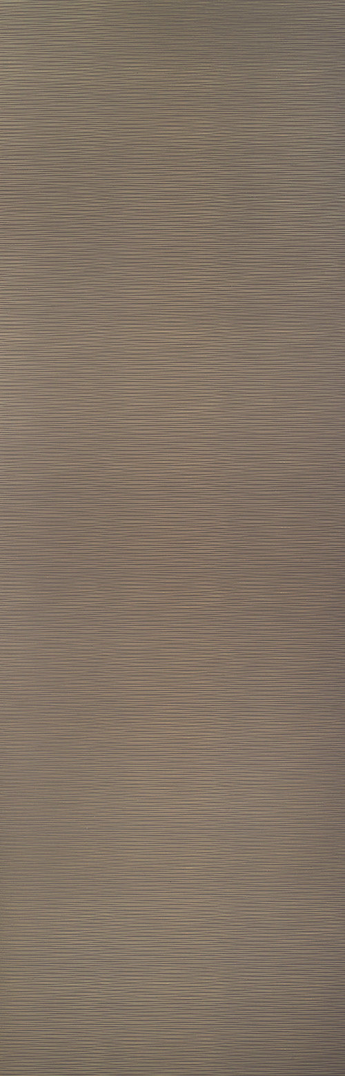 Grey textured designer louver panel with horizontal linear pattern and subtle sheen