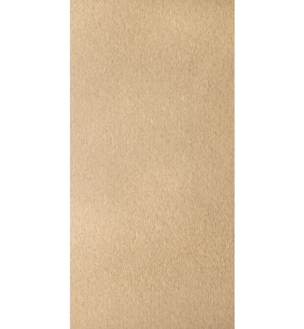 Beige brushed laminate with uniform texture and subtle sheen, plain color decorative laminate surface.