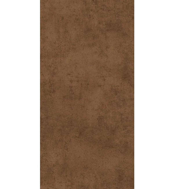 Brown plain laminate with high gloss finish and subtle texture, showing uniform color tone and smooth surface.