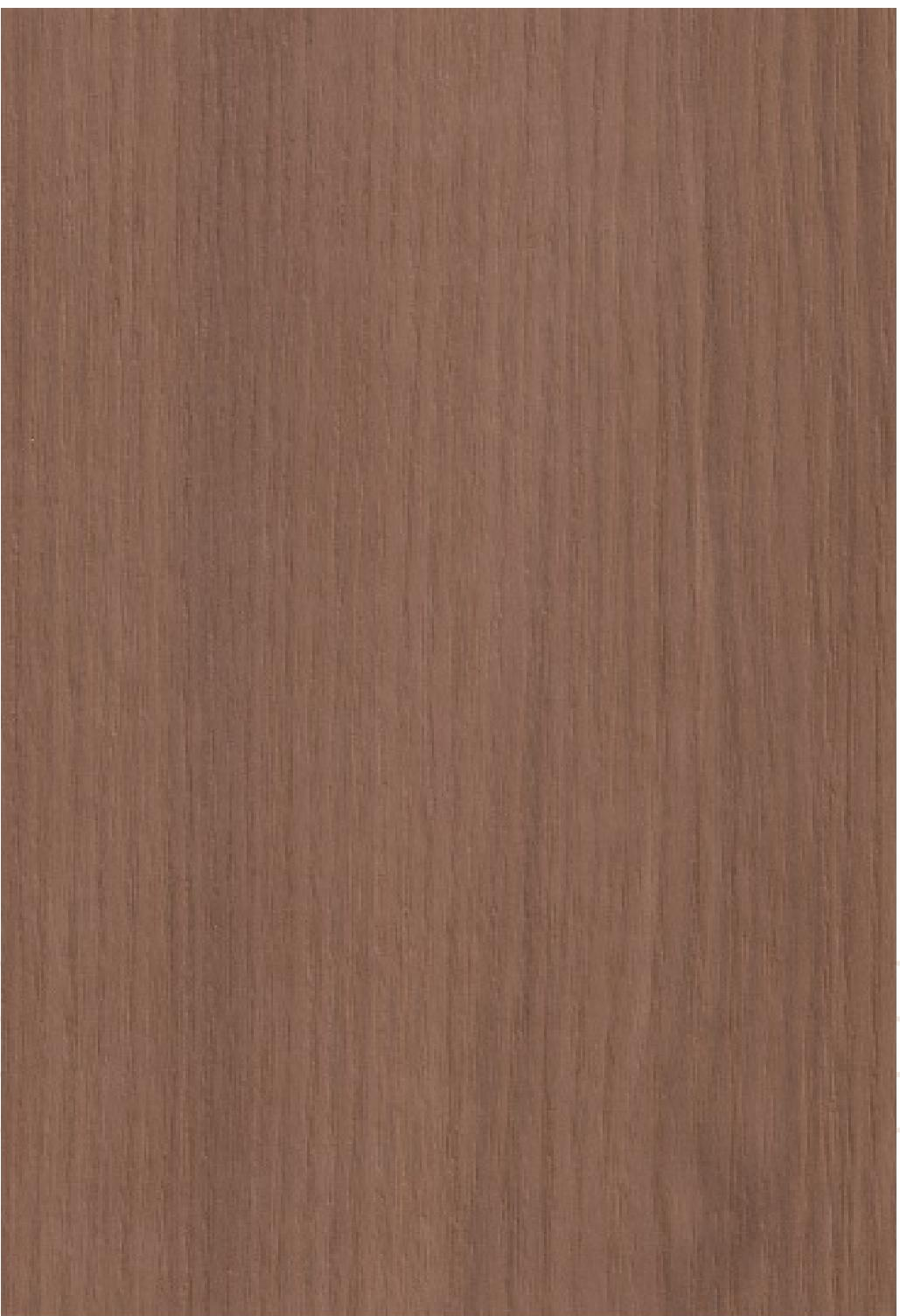 Brown laminate with textured wood grain pattern and vertical grain direction.