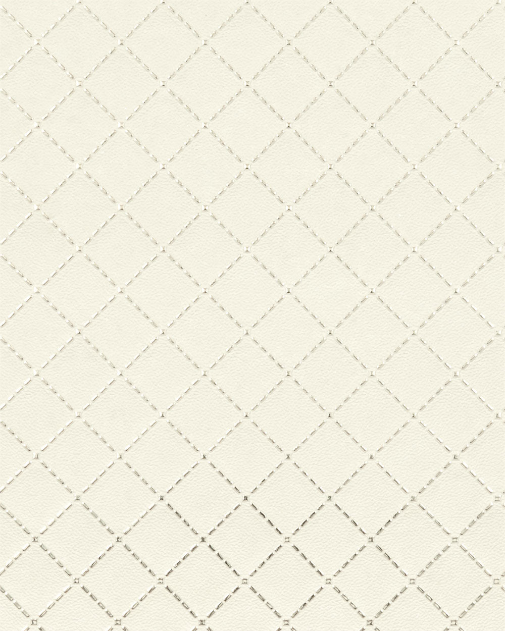 Ivory textured designer wall panel with diamond pattern and subtle sheen, showcasing decorative louver design with geometric