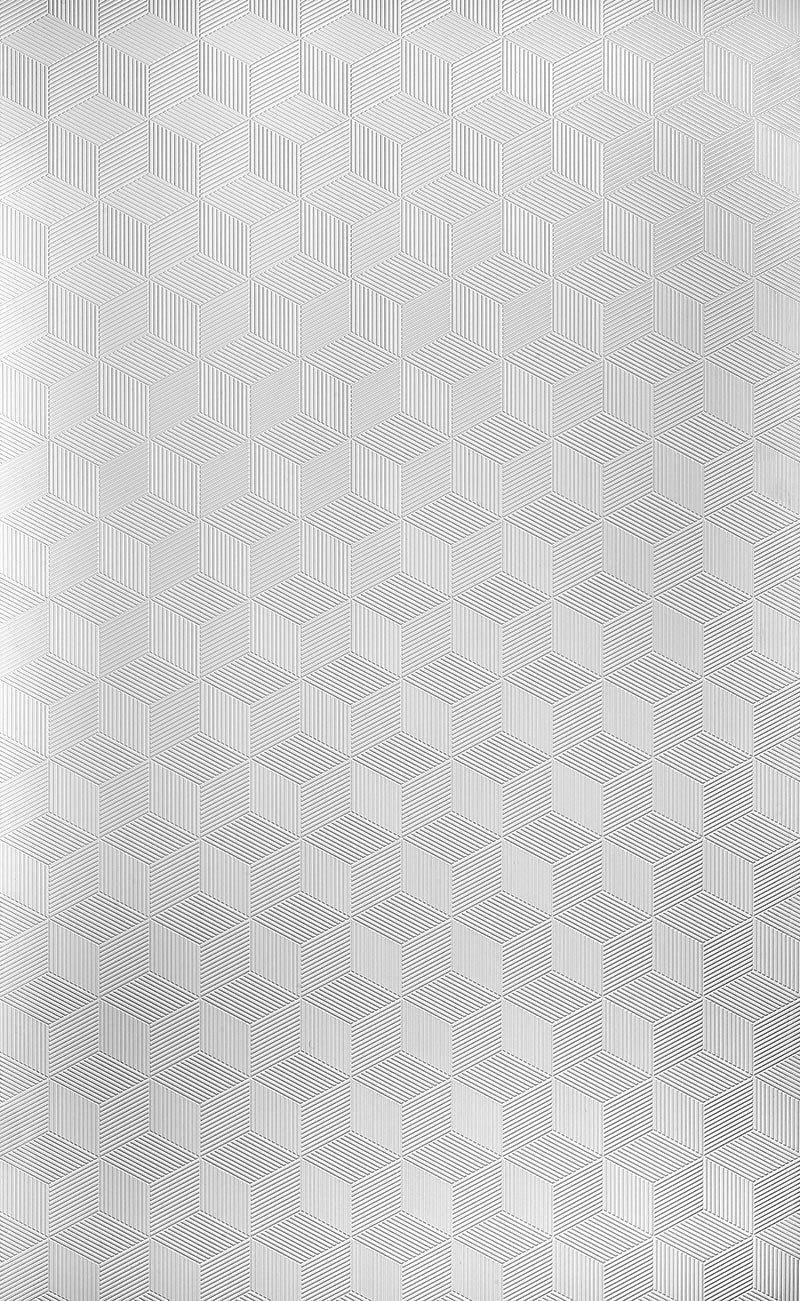 Grey wood louver panel with textured finish and wood grain pattern visible on its surface in a repeating design.