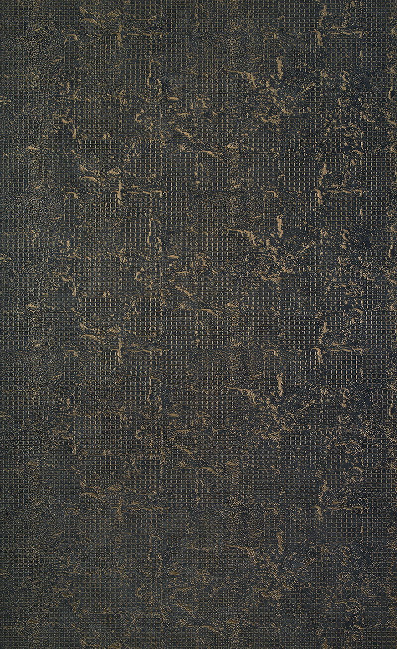 Gold textured louver panel with grid pattern and marbled design, featuring a textured finish and subtle sheen.