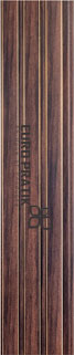 Brown wood louver panel with textured finish and visible wood grain, displaying Euro Pratik logo and number 95867 vertically.